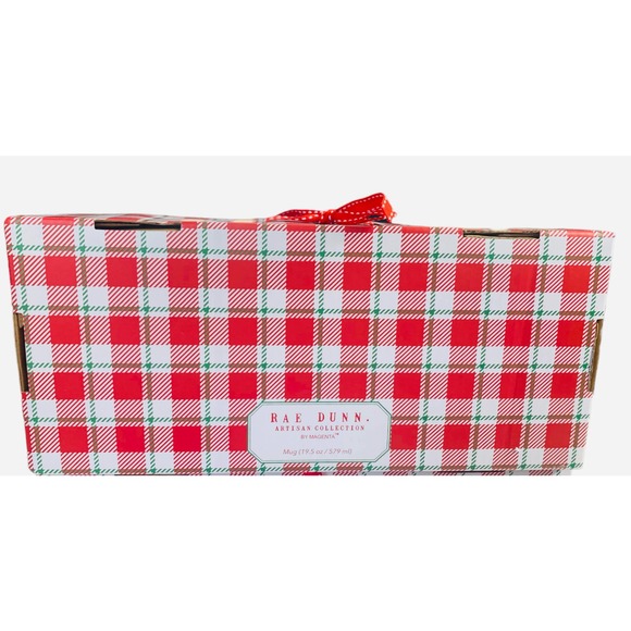 Rae Dunn FELIZ NAVIDOG +‎ HAPPY HOWLIDAYS Mug set of 2 - 19.5 ounce Ceramic Cups - Picture 5 of 6